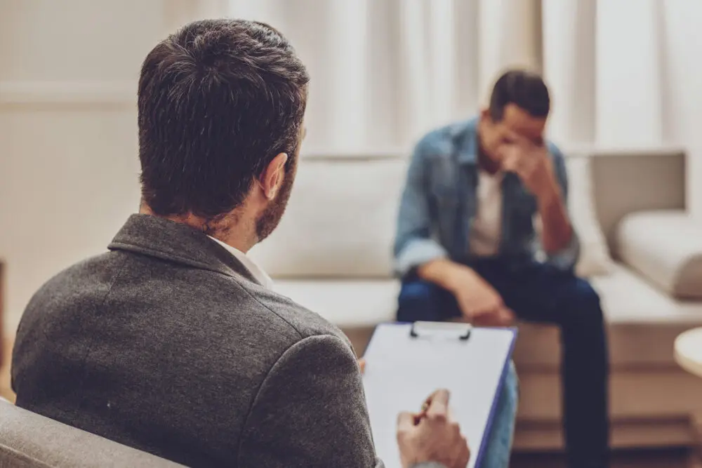 individual-therapy-recovery-and-healing man attending individual therapy for recovery and healing